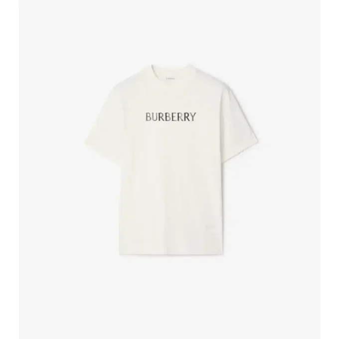 Baumwoll-T-Shirt mit Logo