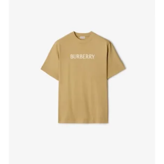 Baumwoll-T-Shirt mit Logo