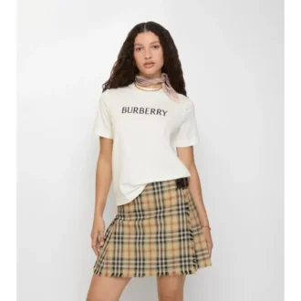 Baumwoll-T-Shirt mit Logo