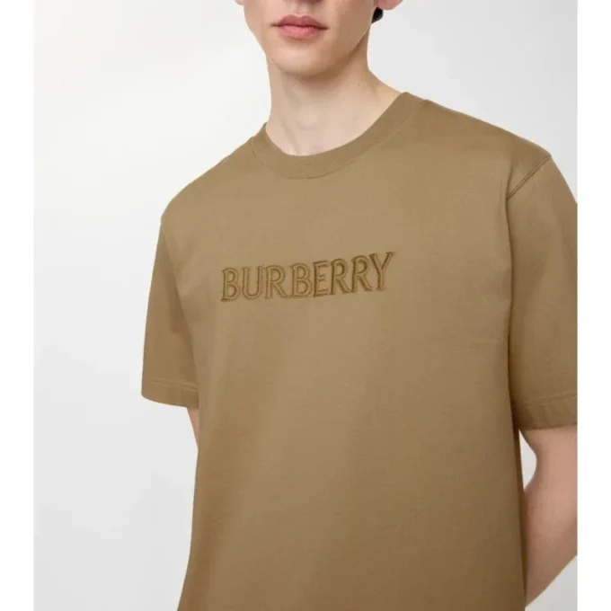 Baumwoll-T-Shirt mit Logo