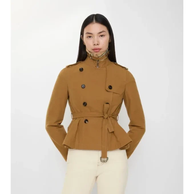 Baumwoll-Trenchjacke „Isabella“