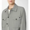 Baumwoll-Twill-Jacke