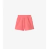 Baumwollshorts mit Karobordüre