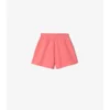Baumwollshorts mit Karobordüre