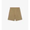 Baumwollshorts mit Karomuster