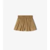 Baumwollshorts mit Karomuster