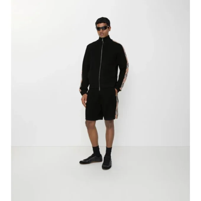 Baumwollshorts mit Karomuster