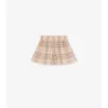 Baumwollshorts mit Karomuster