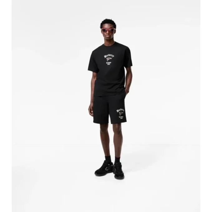 Baumwollshorts mit Karomuster