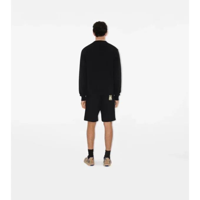Baumwollshorts mit Karomuster
