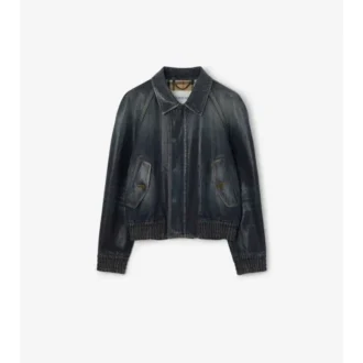 Beschichtete Denim-Jacke