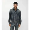 Beschichtete Denim-Jacke