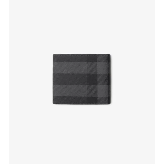 Bifold-Brieftasche mit Karomuster