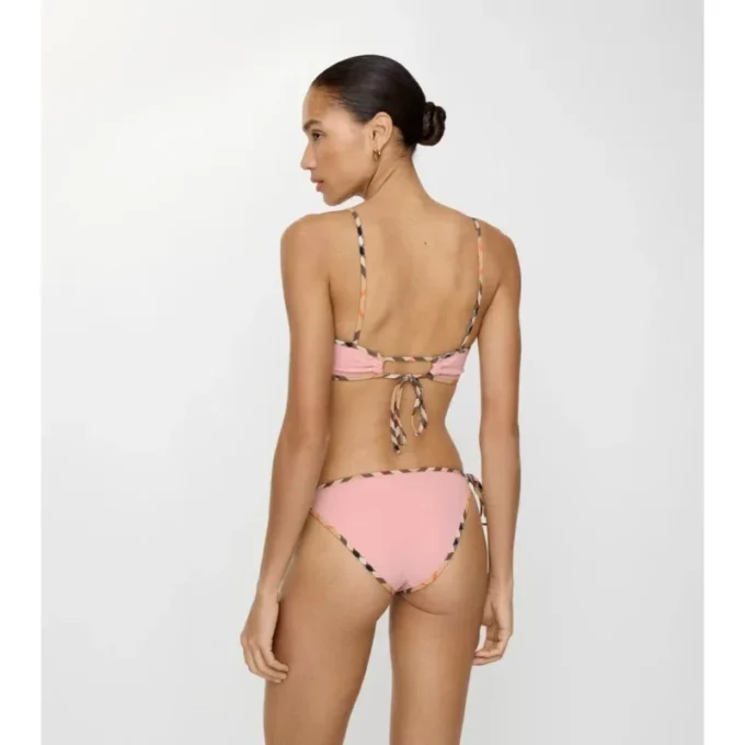 Bikini-Oberteil mit Karomuster