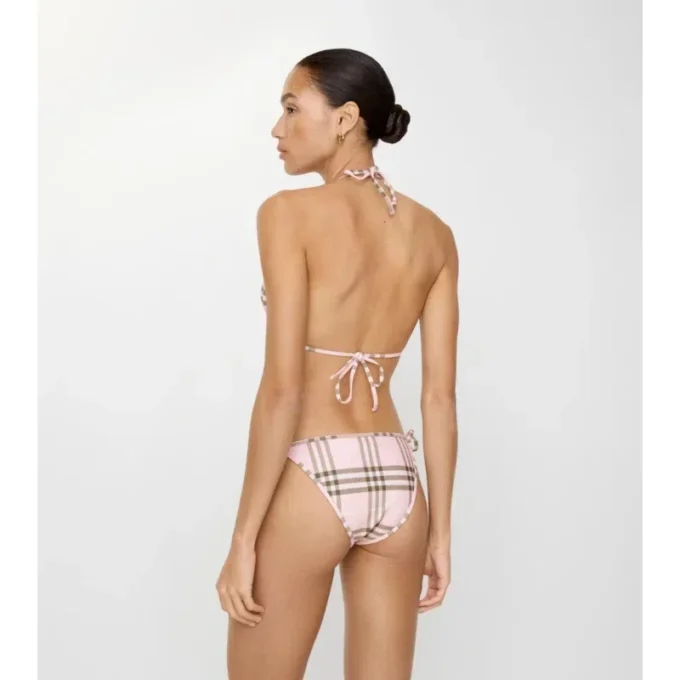 Bikini-Oberteil mit Karomuster