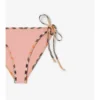 Bikini-Slip mit Karobordüre
