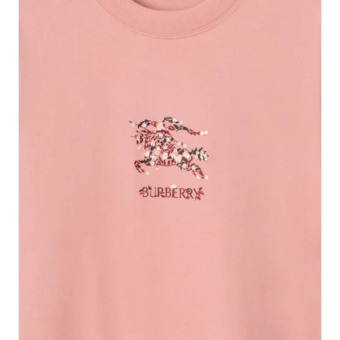 Blumiges EKD-T-Shirt aus Baumwolle