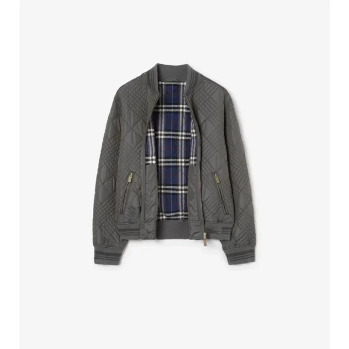 Bomberjacke „Rakewood“ mit Micro-Check-Stitch