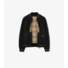 Bomberjacke „Rakewood“ mit Micro-Check-Stitch