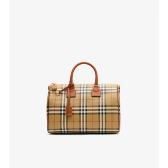 Bowlingtasche mit mittelgroßem Karomuster