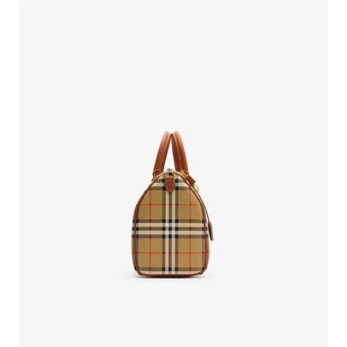 Bowlingtasche mit mittelgroßem Karomuster
