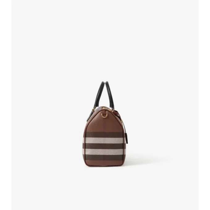 Bowlingtasche mit mittelgroßem Karomuster