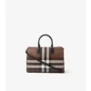 Bowlingtasche mit mittelgroßem Karomuster
