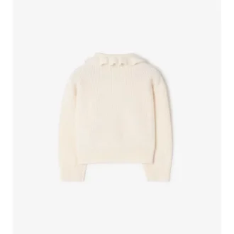 Cardigan aus Baumwollmischung mit Karomuster