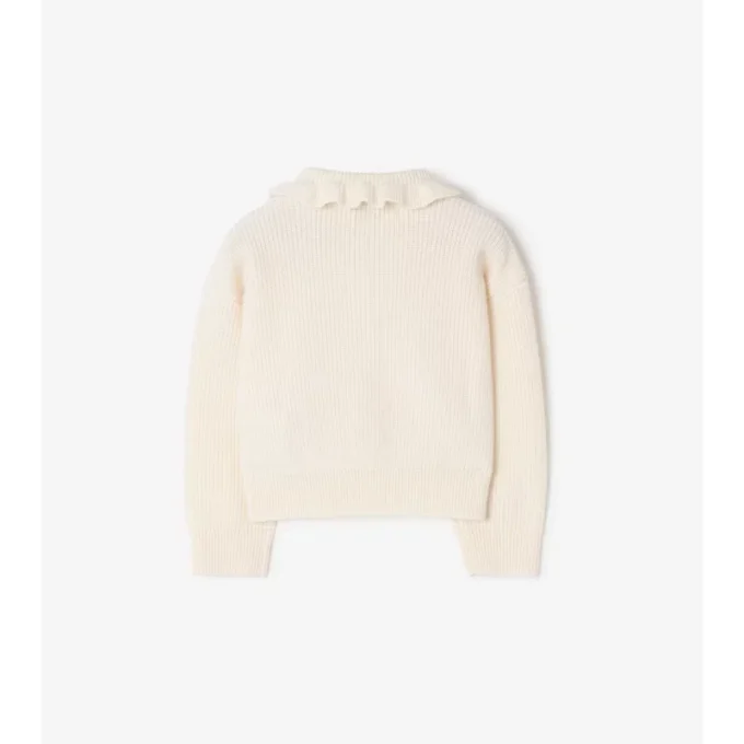 Cardigan aus Baumwollmischung mit Karomuster