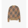 Cardigan aus Wolle-Mohair-Mischung mit Karomuster