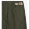 Cargohose aus Gabardine mit Karobeschlägen