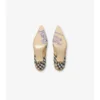 Check Dame Pumps