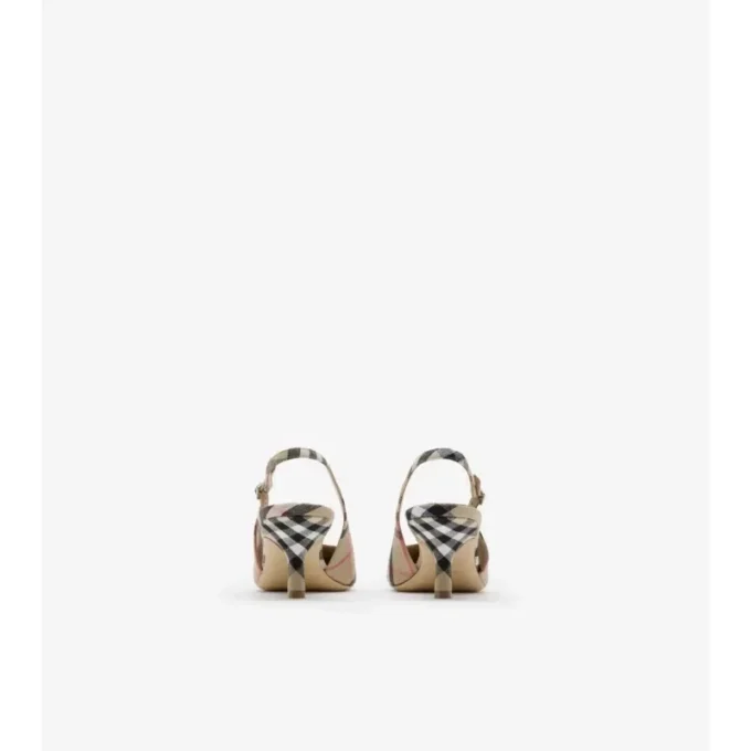 Check Dame Slingback-Pumps 