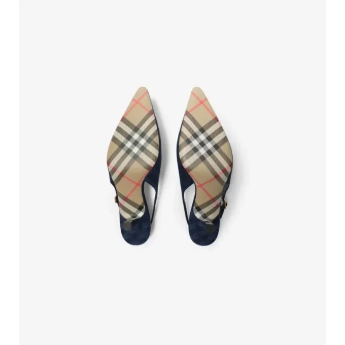 Check Dame Slingback-Pumps 