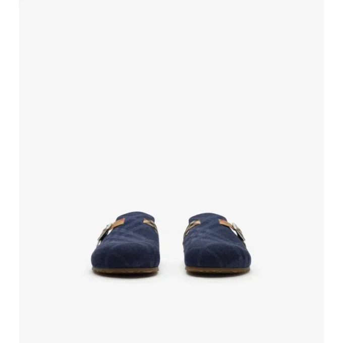 Check Denim Urchin Clogs