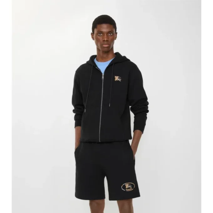 Check Knight Stamp Baumwollshorts