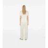 Check Label Baumwoll-T-Shirt