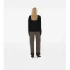 Check Label Wollcardigan