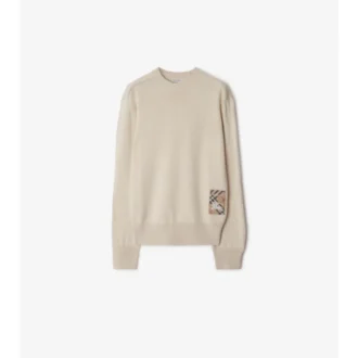 Check Label Wollpullover
