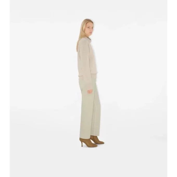 Check Label Wollpullover