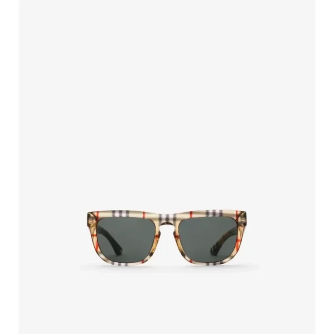 Check Square Sonnenbrille