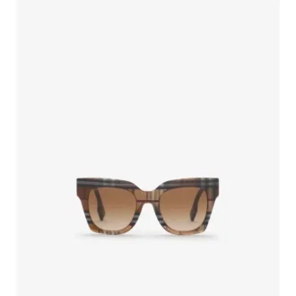 Check Square Sonnenbrille