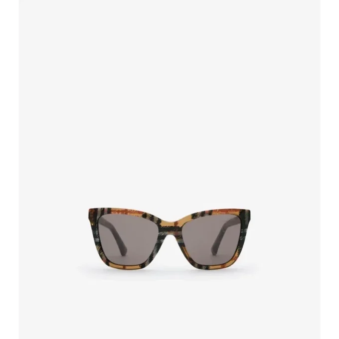 Check Square Sonnenbrille