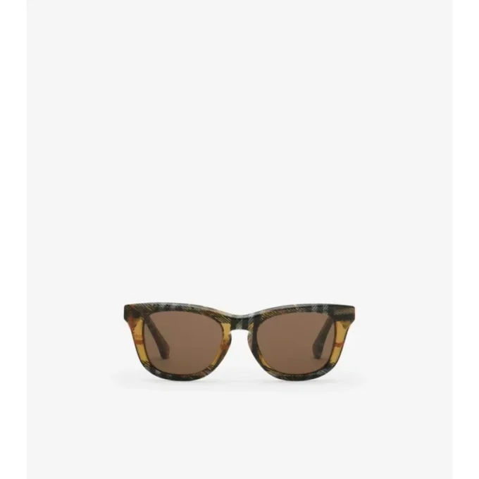 Check Square Sonnenbrille
