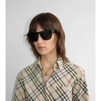 Check Square Sonnenbrille