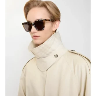 Check Square Sonnenbrille