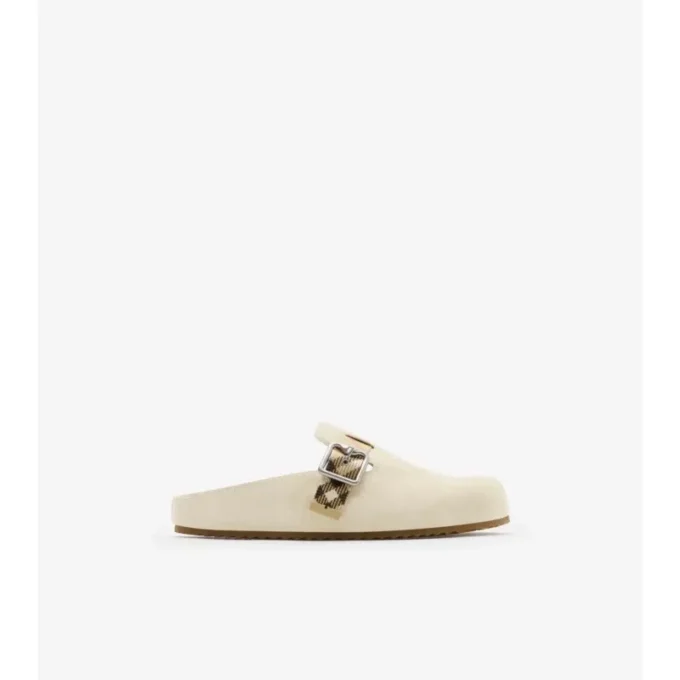 Clogs aus Wildleder