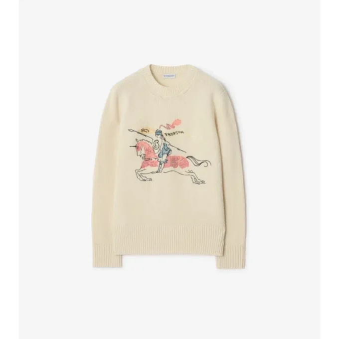 Cross-Stitch-Pullover EKD aus Wolle und Kaschmir