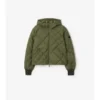Delley Pufferjacke aus Nylon mit Karomuster