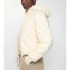 Delley Pufferjacke aus Nylon mit Karomuster